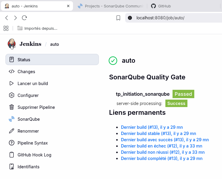 SonarQube Results